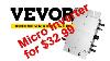 Solar Micro Inverter Waterproof LCD Display Grid Tie (IP65) WVC-700W HOT NEW